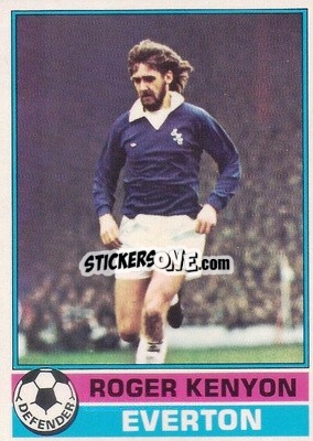 Sticker Roger Kenyon - Footballers 1977-1978
 n. 16 - Topps