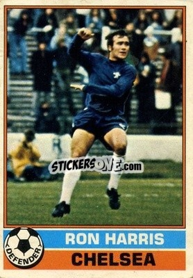Cromo Ron Harris - Footballers 1977-1978
 - Topps