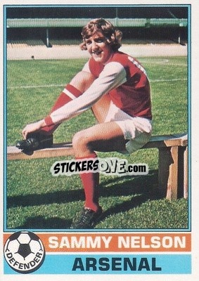 Sticker Sammy Nelson - Footballers 1977-1978
 n. 132 - Topps