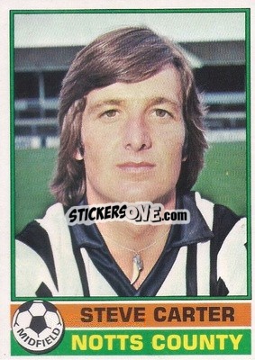 Sticker Steve Carter - Footballers 1977-1978
 n. 67 - Topps