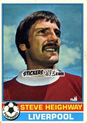 Cromo Steve Heighway - Footballers 1977-1978
 n. 325 - Topps