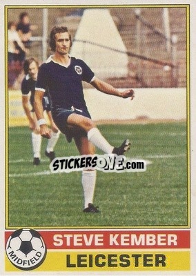 Sticker Steve Kember - Footballers 1977-1978
 n. 185 - Topps
