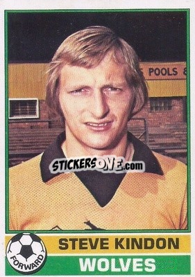 Figurina Steve Kindon - Footballers 1977-1978
 n. 142 - Topps