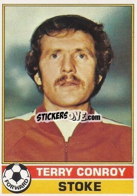 Sticker Terry Conroy - Footballers 1977-1978
 n. 31 - Topps