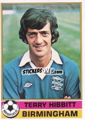Sticker Terry Hibbitt - Footballers 1977-1978
 n. 96 - Topps