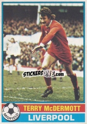 Sticker Terry McDermott - Footballers 1977-1978
 n. 229 - Topps