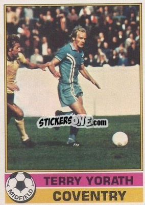 Sticker Terry Yorath - Footballers 1977-1978
 - Topps