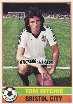 Sticker Tom Ritchie - Footballers 1977-1978
 n. 189 - Topps