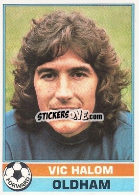 Sticker Vic Halom - Footballers 1977-1978
 - Topps