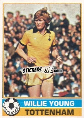 Sticker Willie Young - Footballers 1977-1978
 - Topps