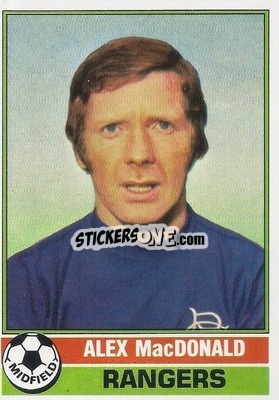 Sticker Alex MacDonald - Scottish Footballers 1977-1978
 n. 59 - Topps