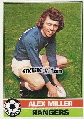 Sticker Alex Miller - Scottish Footballers 1977-1978
 - Topps