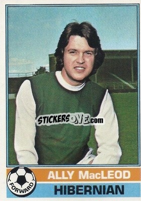Sticker Ally MacLeod - Scottish Footballers 1977-1978
 n. 73 - Topps