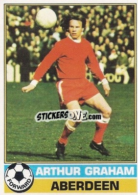 Sticker Arthur Graham - Scottish Footballers 1977-1978
 - Topps