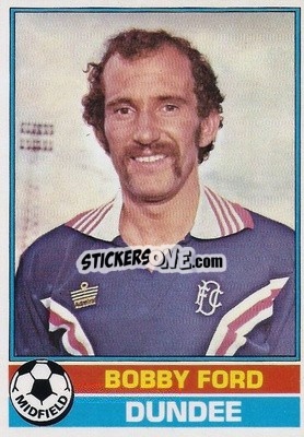 Figurina Bobby Ford - Scottish Footballers 1977-1978
 n. 18 - Topps