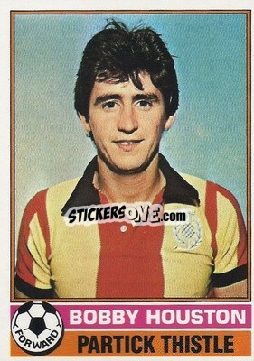 Cromo Bobby Houston - Scottish Footballers 1977-1978
 - Topps