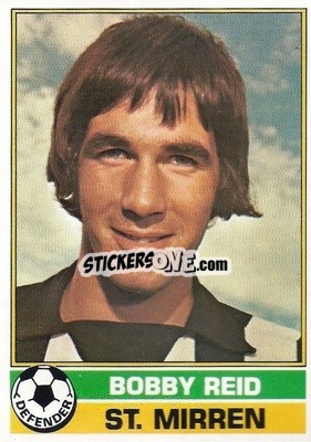 Cromo Bobby Reid - Scottish Footballers 1977-1978
 - Topps
