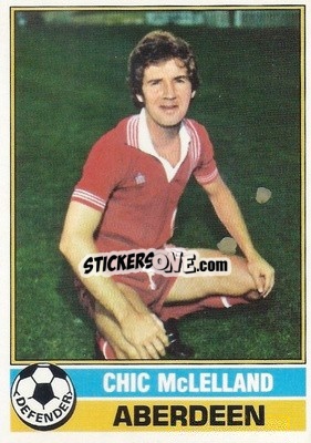 Sticker Chic McLelland - Scottish Footballers 1977-1978
 - Topps