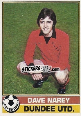 Sticker Dave Narey - Scottish Footballers 1977-1978
 n. 93 - Topps