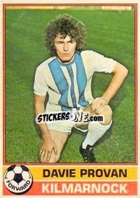 Sticker Davie Provan - Scottish Footballers 1977-1978
 - Topps