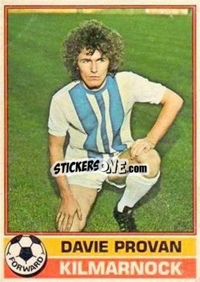 Sticker Davie Provan - Scottish Footballers 1977-1978
 n. 42 - Topps