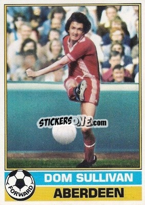 Sticker Dom Sullivan - Scottish Footballers 1977-1978
 - Topps