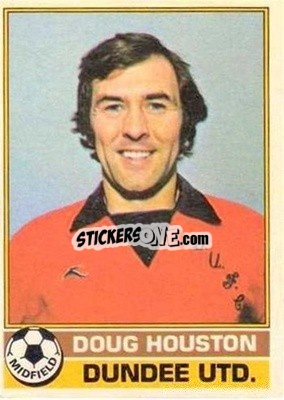 Sticker Doug Houston - Scottish Footballers 1977-1978
 - Topps