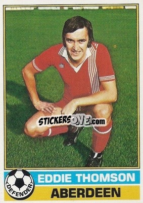 Cromo Eddie Thomson - Scottish Footballers 1977-1978
 - Topps