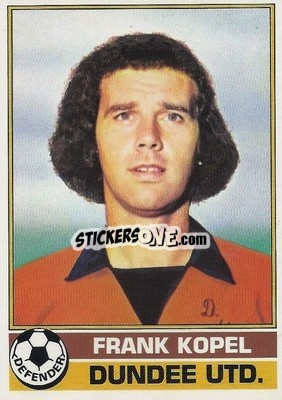 Sticker Frank Kopel - Scottish Footballers 1977-1978
 n. 33 - Topps