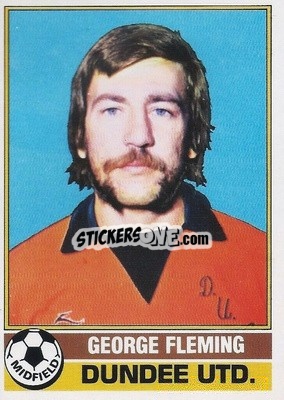 Cromo George Fleming - Scottish Footballers 1977-1978
 - Topps