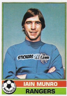 Sticker Iain Munro - Scottish Footballers 1977-1978
 n. 38 - Topps