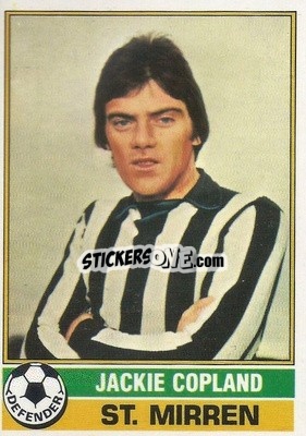 Sticker Jackie Copland - Scottish Footballers 1977-1978
 - Topps