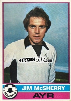 Sticker Jim McSherry - Scottish Footballers 1977-1978
 n. 16 - Topps