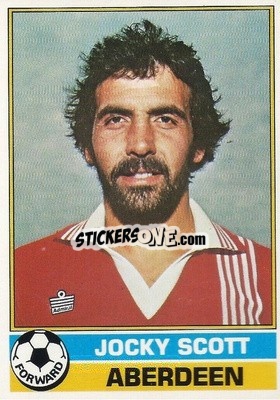 Sticker Jocky Scott - Scottish Footballers 1977-1978
 - Topps
