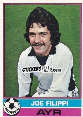 Sticker Joe Filippi - Scottish Footballers 1977-1978
 - Topps