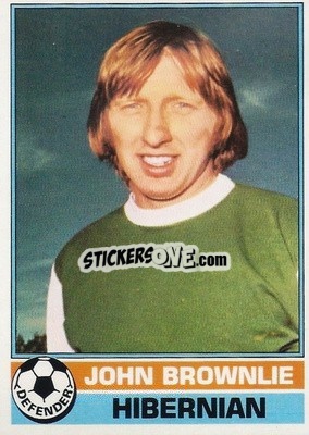 Sticker John Brownlie - Scottish Footballers 1977-1978
 n. 19 - Topps