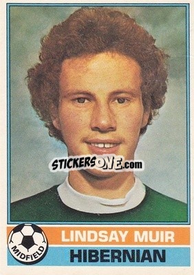 Sticker Lindsay Muir - Scottish Footballers 1977-1978
 - Topps