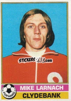 Cromo Mike Larnach - Scottish Footballers 1977-1978
 n. 87 - Topps