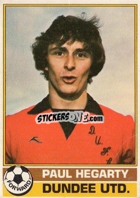 Sticker Paul Hegarty - Scottish Footballers 1977-1978
 - Topps