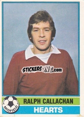 Sticker Ralph Callachan - Scottish Footballers 1977-1978
 - Topps