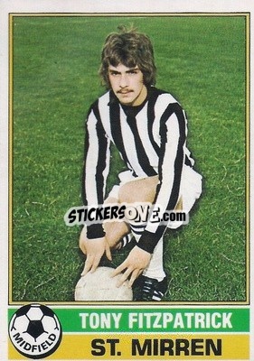 Sticker Tony Fitzpatrick - Scottish Footballers 1977-1978
 n. 20 - Topps
