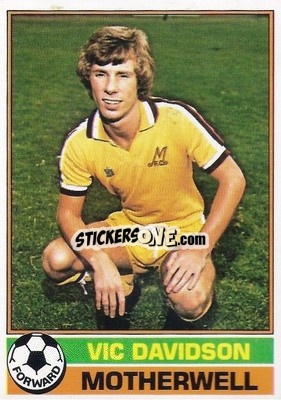 Sticker Vic Davidson - Scottish Footballers 1977-1978
 n. 39 - Topps