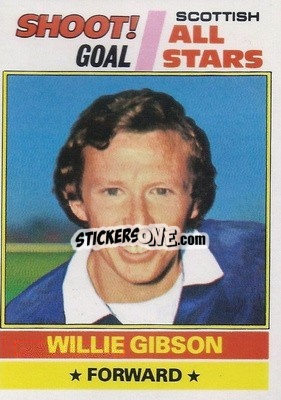 Sticker Willie Gibson  - Scottish Footballers 1977-1978
 n. 112 - Topps
