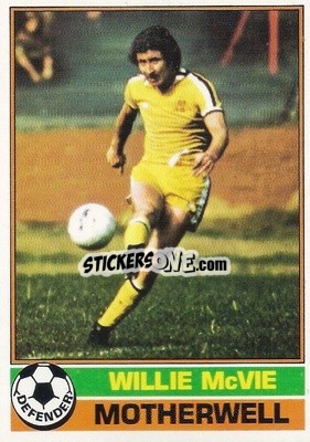 Sticker Willie McVie - Scottish Footballers 1977-1978
 n. 57 - Topps