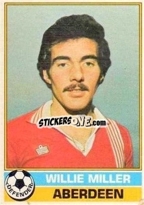 Sticker Willie Miller - Scottish Footballers 1977-1978
 n. 90 - Topps