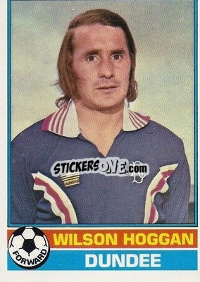Sticker Wilson Hoggan - Scottish Footballers 1977-1978
 n. 4 - Topps