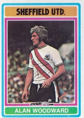 Figurina Alan Woodward - Footballers 1976-1977
 n. 22 - Topps