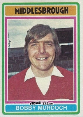 Sticker Bobby Murdoch - Footballers 1976-1977
 n. 9 - Topps