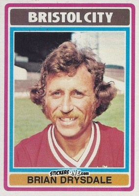 Sticker Brian Drysdale - Footballers 1976-1977
 n. 166 - Topps