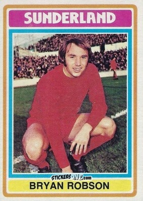 Sticker Bryan Robson - Footballers 1976-1977
 n. 85 - Topps